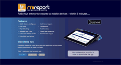 Desktop Screenshot of mireport.ch