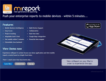 Tablet Screenshot of mireport.ch